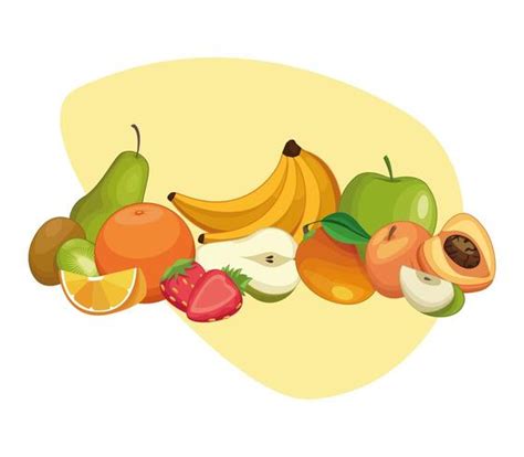 Delicious fruits cartoons 688136 Vector Art at Vecteezy