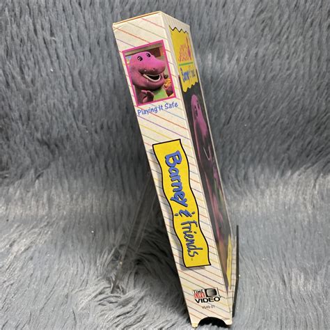 Barney And Friends Playing It Safe VHS Tape 1992 Time Life Video The Lyons Group | eBay