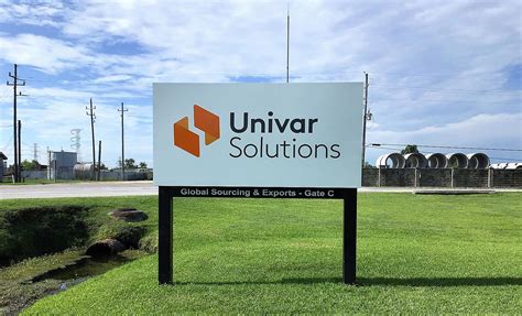 Univar Solutions-Houston, TX – Coast2Coast Signs