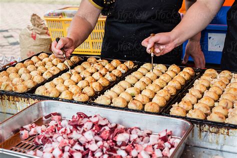 "Takoyaki Street Food" by Stocksy Contributor "Gillian Vann" - Stocksy