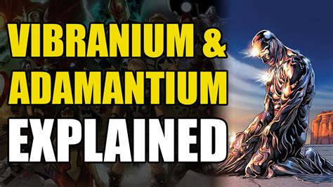 Marvel Comics: Vibranium & Adamantium Explained - YouTube