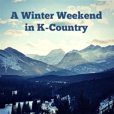 A Winter Weekend in Kananaskis Country - Family Fun Canada