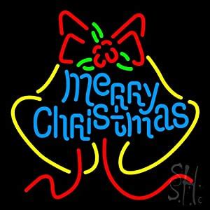 Amazon.com: Merry Christmas Light Decoration Outdoor Neon Sign 24" Tall x 24" Wide x 3.5" Deep ...