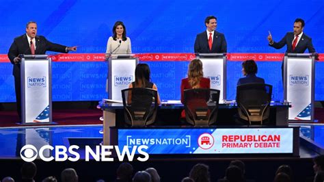 Fourth Republican presidential primary debate highlights - YouTube