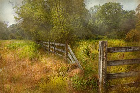 Country - Landscape - Lazy Meadows Photograph by Mike Savad