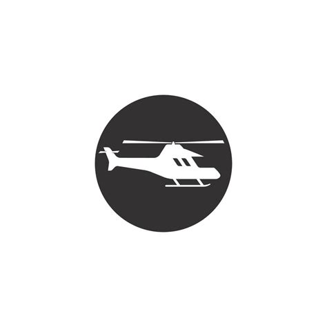 Helicopter logo vector icon illustration 16107241 Vector Art at Vecteezy