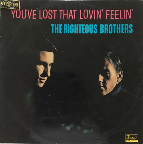 The Righteous Brothers – You've Lost That Lovin' Feelin' (1965, Vinyl) - Discogs