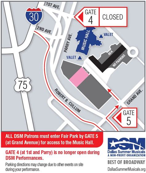 Fair Park Parking Map – Map Of The World