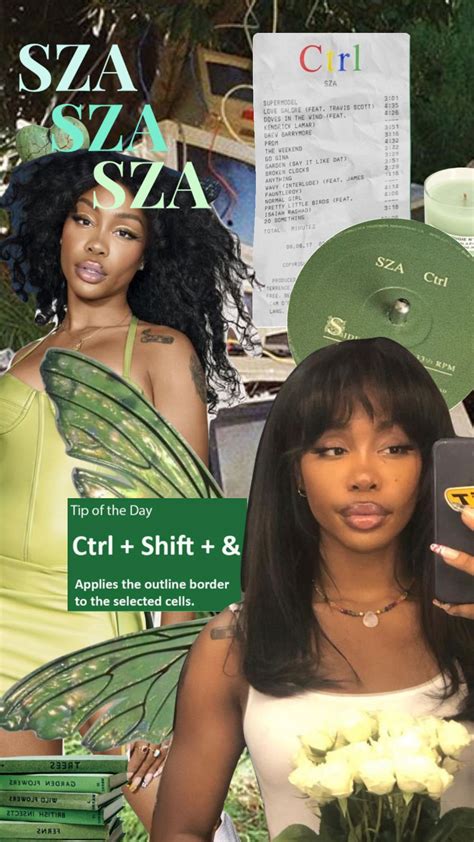 sza > #sza #szaaestethic #ctrl #aestheticgreen #nature #green | Celebrity wallpapers, Pretty ...