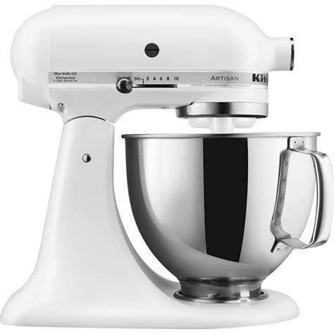 Customer Reviews: KitchenAid Artisan Tilt-Head Stand Mixer Matte White KSM150PSFW - Best Buy