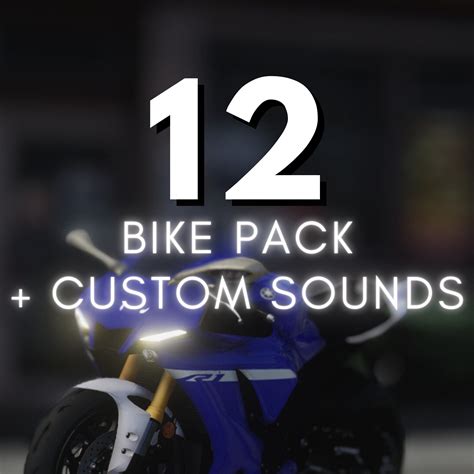 Fivem Bike Pack: 12 BIKES CUSTOM SOUNDS Fivem Ready Optimized Realistic Handlings - Etsy