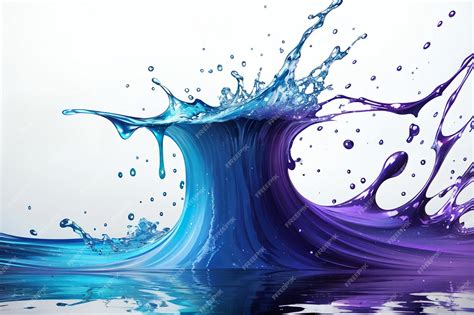 Premium AI Image | Background Wallpaper Ink Splash Liquid