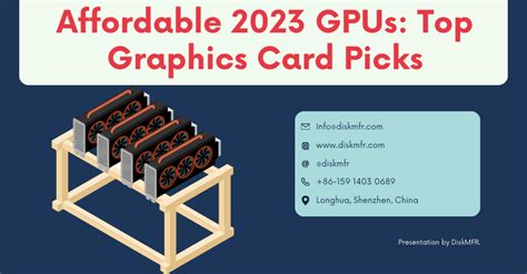 2023 GPU Guide: Optimal Choices for All Budgets