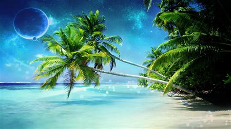 Free 3D Beach Wallpaper - WallpaperSafari