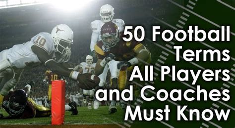 50 Football Terms Everyone Must Know (A – Z Glossary)