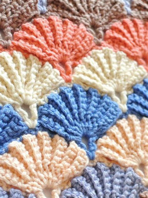 Crochet Shell Stitch Free Pattern | Crochet shell pattern, Crochet shell stitch, Crochet patterns