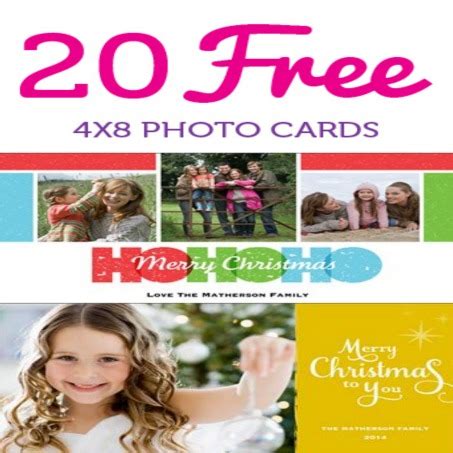 20 FREE Christmas Cards