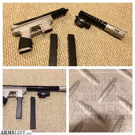 ARMSLIST - For Sale/Trade: CUSTOM Intratec Tec 9 tec9 tec-9 with lots of accessories MUST SEE