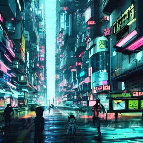 ion fury city, cyberpunk, anime | Stable Diffusion