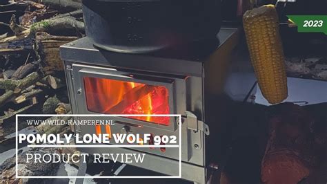 Review: pomoly Lone wolf 902 ultralight woodstove / tentkachel - YouTube