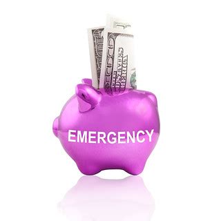 Emergency Fund | A piggy bank with the words "emergency" wri… | Flickr