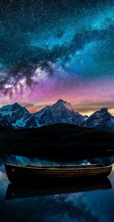 Iphone Galaxy Landscape Wallpaper in 2020 | Sunset iphone wallpaper, Galaxy wallpaper iphone ...