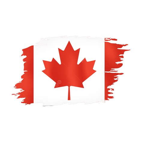 Canada Torn Flag, Canada Flag, Canada Watercolor Flag, Joked Torn Flag PNG and Vector with ...