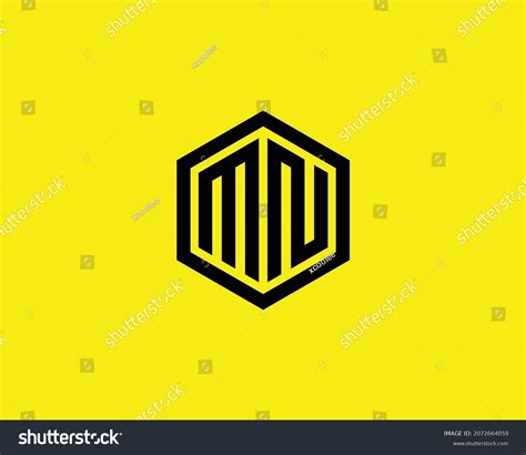 Mn Logo Design Vector Template Template Stock Vector (Royalty Free) 2072664059 | Shutterstock