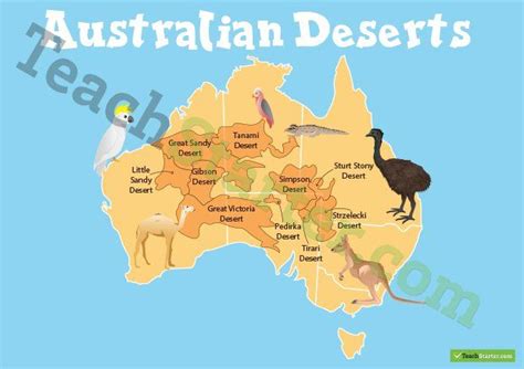 Image result for australian desert map | Science teaching resources, Teaching resources ...