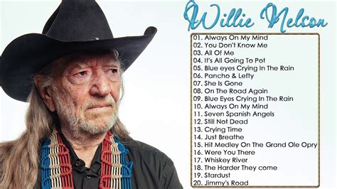 Willie Nelson Greatest Hits Full Album - Best Country Music Of Willie ...