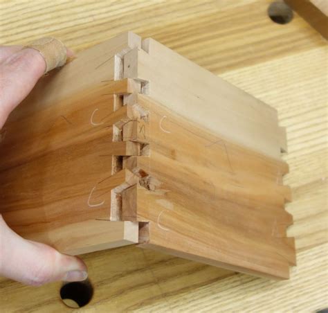 Twisted Dovetail Box | Wood joints, Dovetail box, Dove tail joints