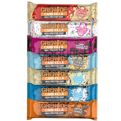 Grenade Protein Bars Mixed Box