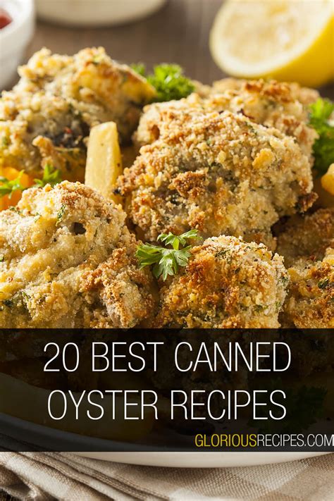 20 Best Canned Oyster Recipes To Try