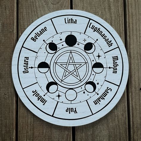 Pagan Wheel of the Year Wall Art - Crazy Crazy Creations