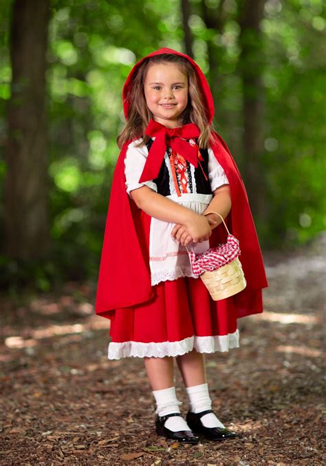 Deluxe Child Little Red Riding Hood Costume