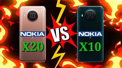 NOKIA X20 VS NOKIA X10 What is the difference? - YouTube