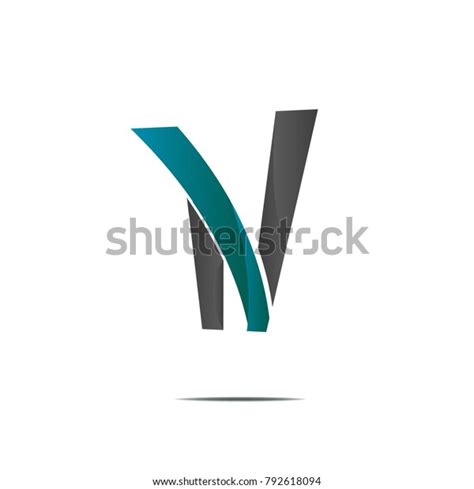 Blue Gradient Black Icon Logo Sign Stock Vector (Royalty Free ...