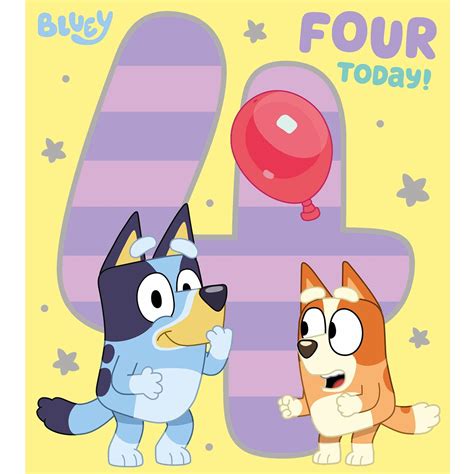 Bluey Birthday Card Printable