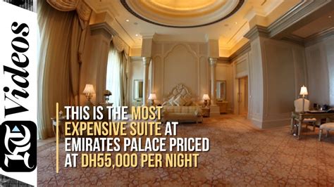 A look inside Emirates Palace's most expensive suite - YouTube