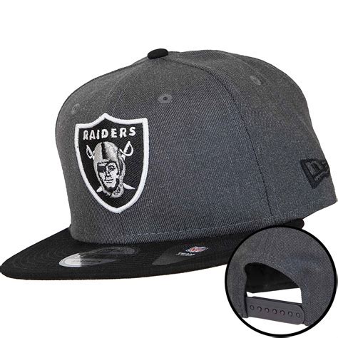 New Era 9Fifty Snapback Cap NFL Heather Raiders grau - hier bestellen!