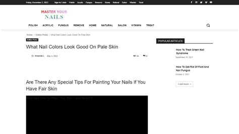 fair skin nail colors for pale skin – Beauty Tips