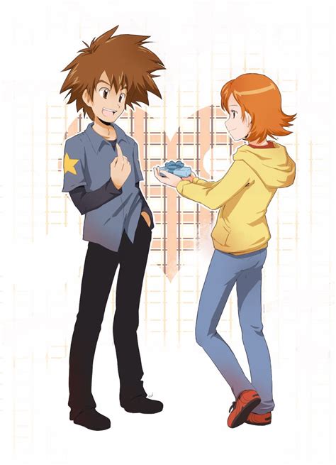 Tai X Sora | Digimon, Digimon adventure tri, Digimon adventure 02