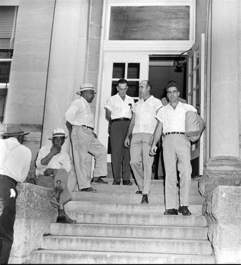 Roy Bryant, right, and his half-brother, J. W. Milam, second from right ...