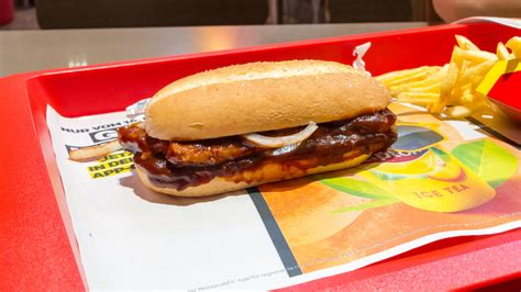 The Ridiculous Number Of Ingredients In A McDonald's McRib