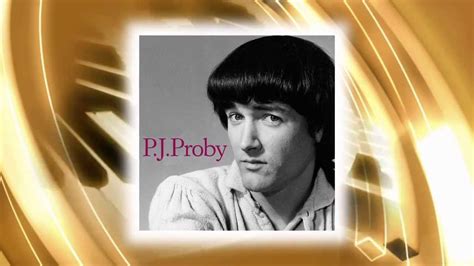 P J Proby - Hold Me - YouTube