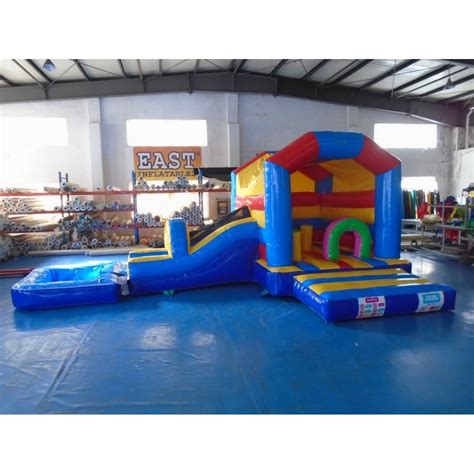 Beach Bouncy Castle With Slide