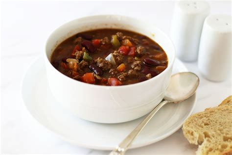 Hearty Chili Beef Soup Recipe