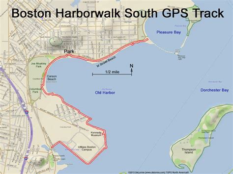 hike Boston Harborwalk MA