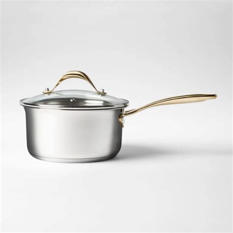 Cravings by Chrissy Teigen Stainless Steel Covered Saucepan | Chrissy ...