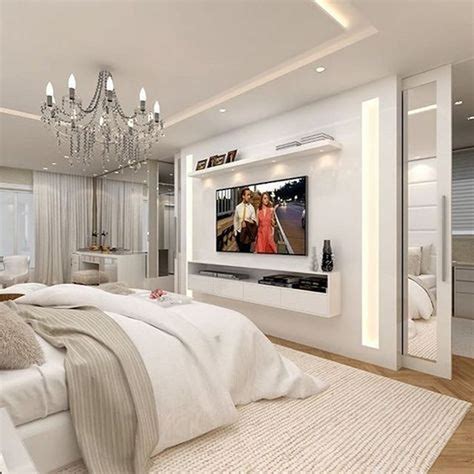 Pin by Tom Mavrou on bedroom | Luxurious bedrooms, Luxury bedroom design, Bedroom tv wall